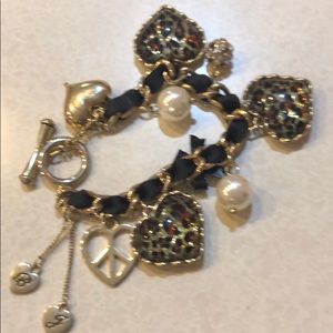 Betsey Johnson charm bracelet
